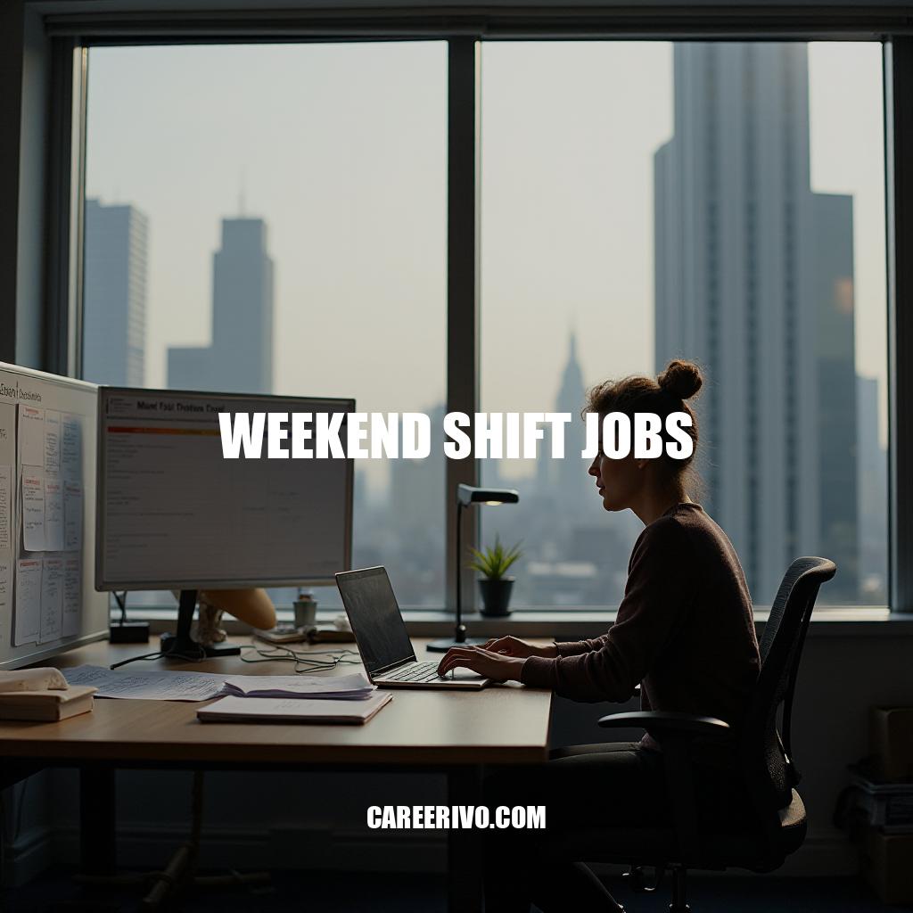 Benefits of Weekend Shift Jobs: Flexibility, Career Growth & More