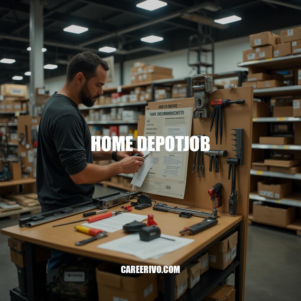 Home Depot Job Opportunities and Requirements