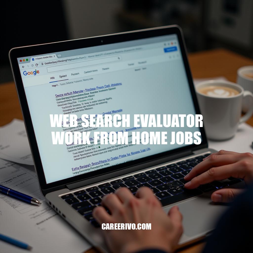 Web Search Evaluator Work From Home Jobs - A Flexible Career Path